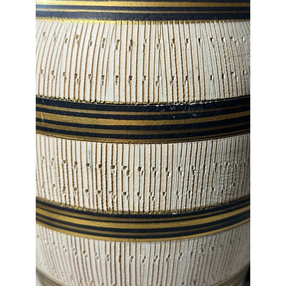 Beautiful VTG Large Ginger‎ Jar/Urn/Vase w/Lid ~Italy~ 16